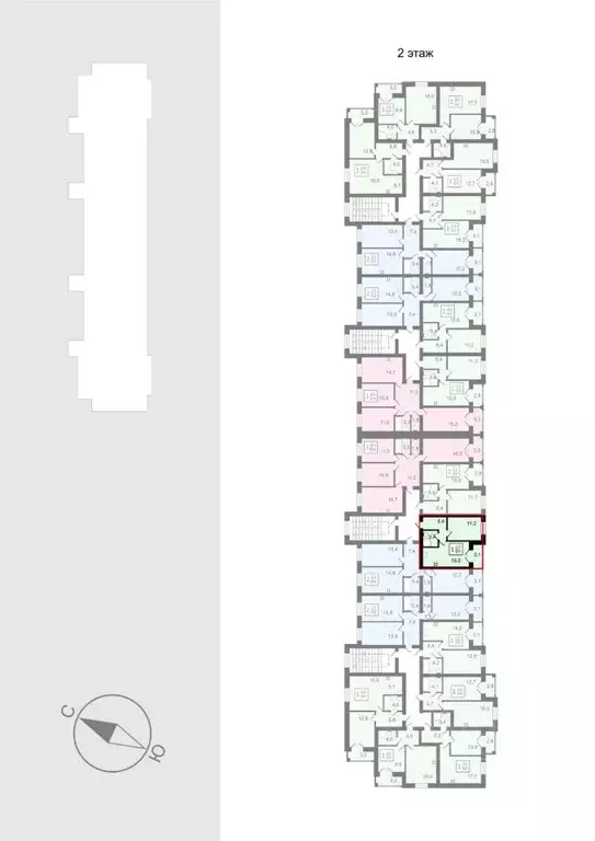 1-к кв. Владимирская область, Суздаль Советская ул., 6 (36.6 м) - Фото 1