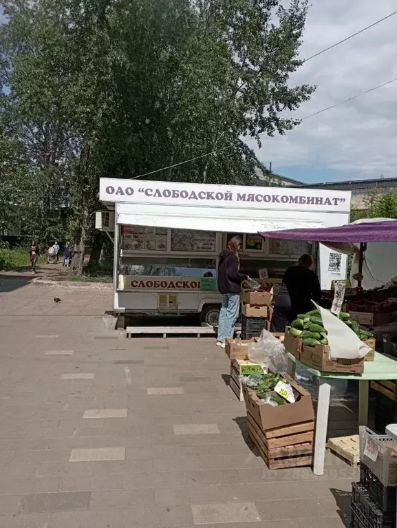 Торговая площадь в Кировская область, Киров Октябрьский просп., 16А ... - Фото 1