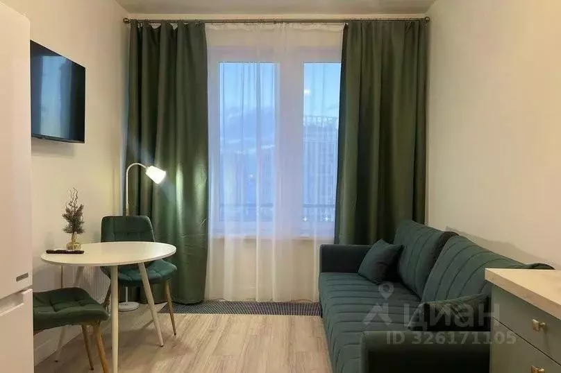 1-к кв. Санкт-Петербург наб. Миклухо-Маклая, 3к1 (25.0 м) - Фото 2