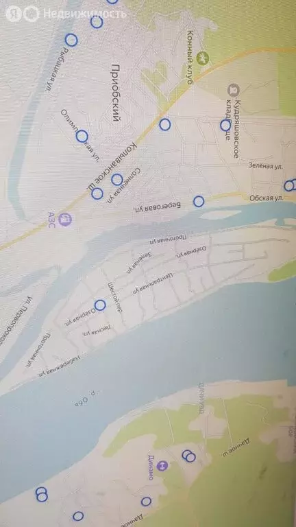Участок в посёлок Приобский, Олимпийская улица (6 м) - Фото 1
