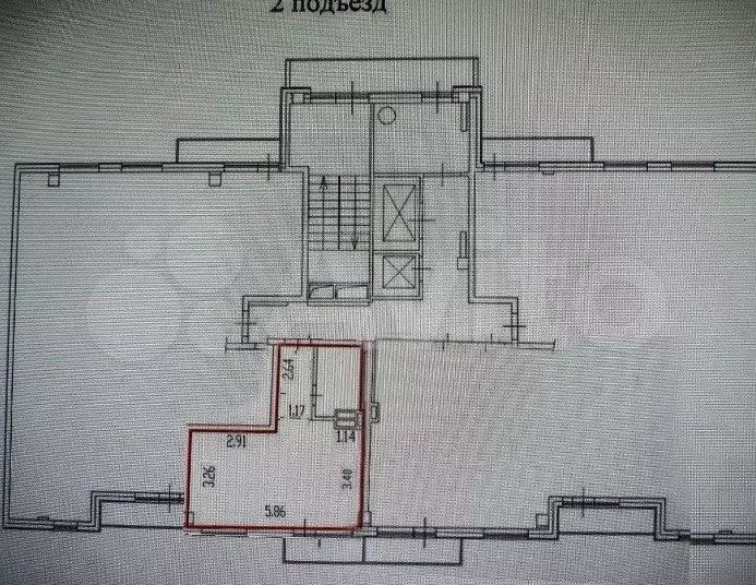 1-к. квартира, 26,5 м, 9/10 эт. - Фото 0