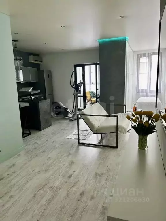 Студия Белгородская область, Белгород Кирпичная ул., 65 (47.6 м) - Фото 1