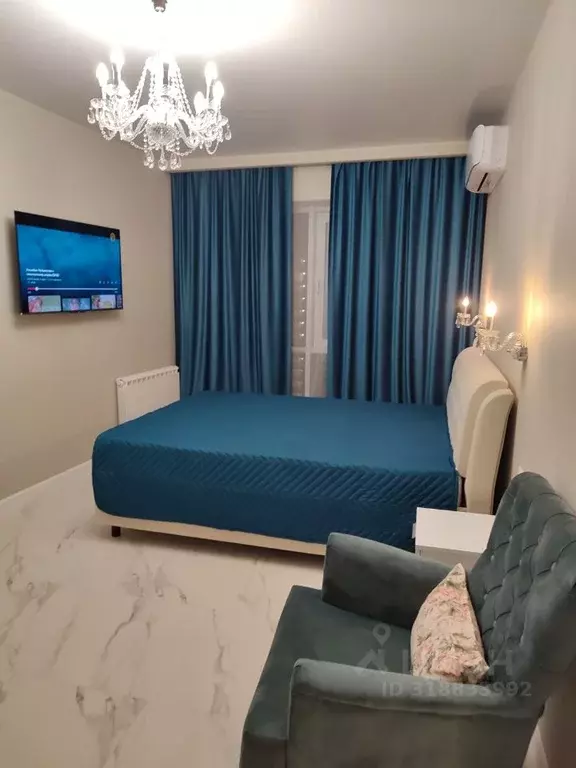 1-к кв. Краснодарский край, Сочи Светлана мкр, ул. Депутатская, 10 ... - Фото 1