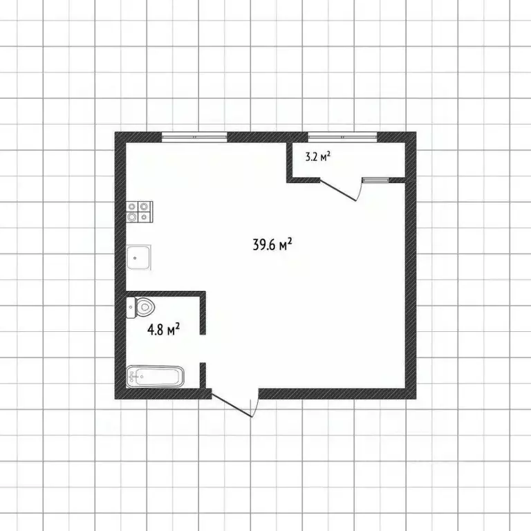 1-к кв. Нижегородская область, Нижний Новгород Большая Печерская ул., ... - Фото 1