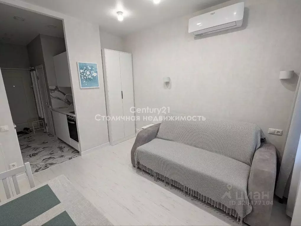 Студия Москва бул. Скандинавский, 2к3 (20.6 м) - Фото 1