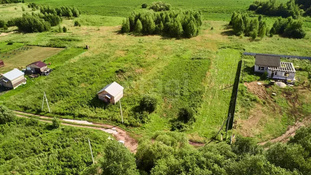 Участок в Томская область, Томский район, д. Петрово ул. Березовая ... - Фото 1