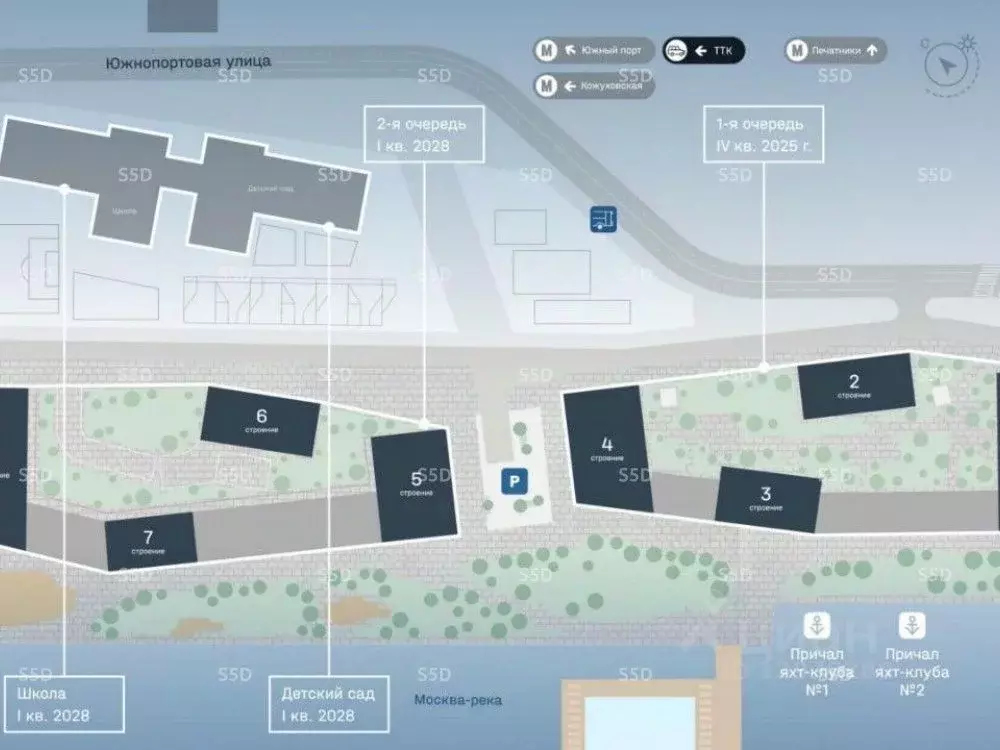 Торговая площадь в Москва Южнопортовая ул., 42С10 (86 м) - Фото 2