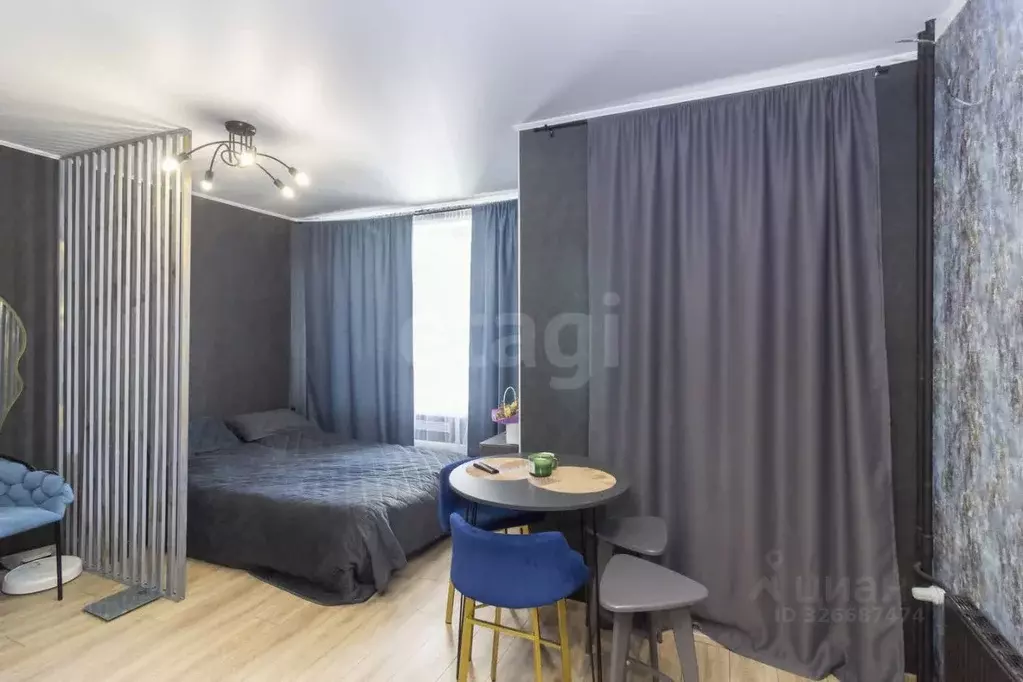 Студия Тюменская область, Тюменский муниципальный округ, д. Патрушева ... - Фото 1