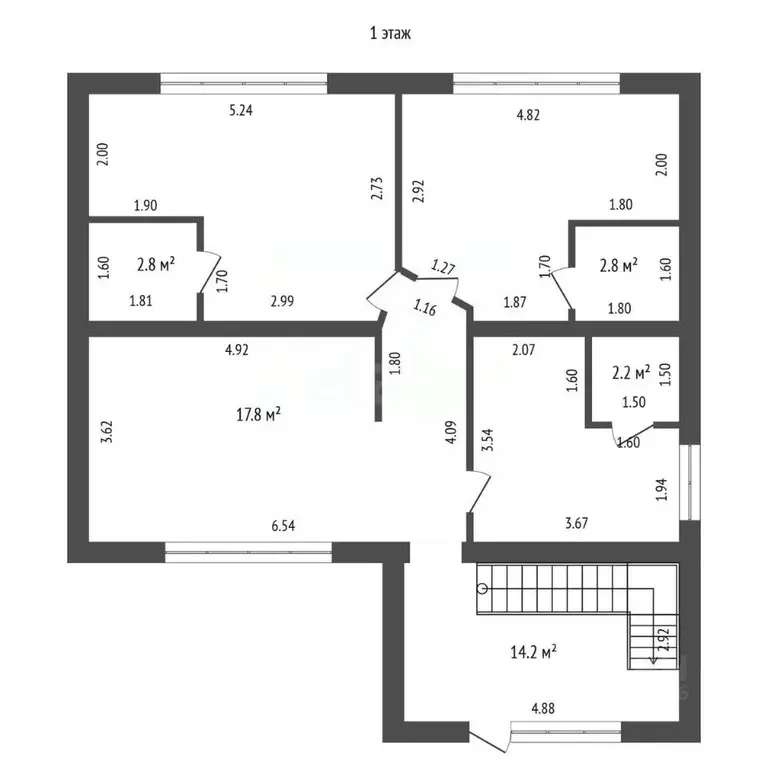 Дом в Крым, Сакский район, Новофедоровка пгт ул. Космонавтов (282 м) - Фото 2