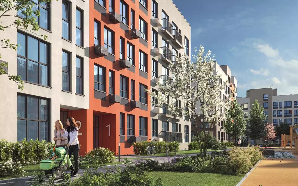 2-комнатная квартира: Молодёжный, Парковая улица (58.76 м) - Фото 2