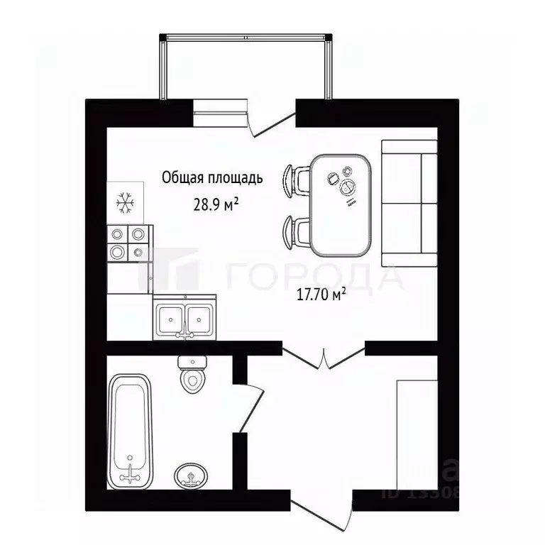 Студия Новосибирская область, Новосибирский район, с. Криводановка ... - Фото 2