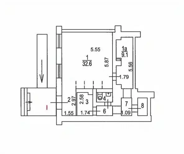 Помещение свободного назначения в Москва Северный ао, ул. 8 Марта, 6 ... - Фото 1