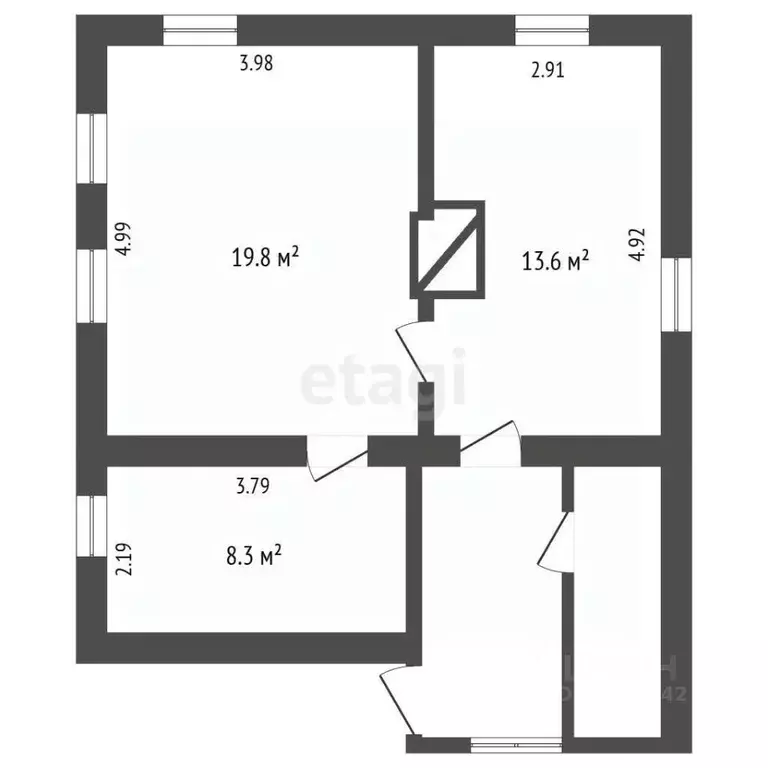 Дом в Кемеровская область, Кемерово Минский пер. (42 м) - Фото 2