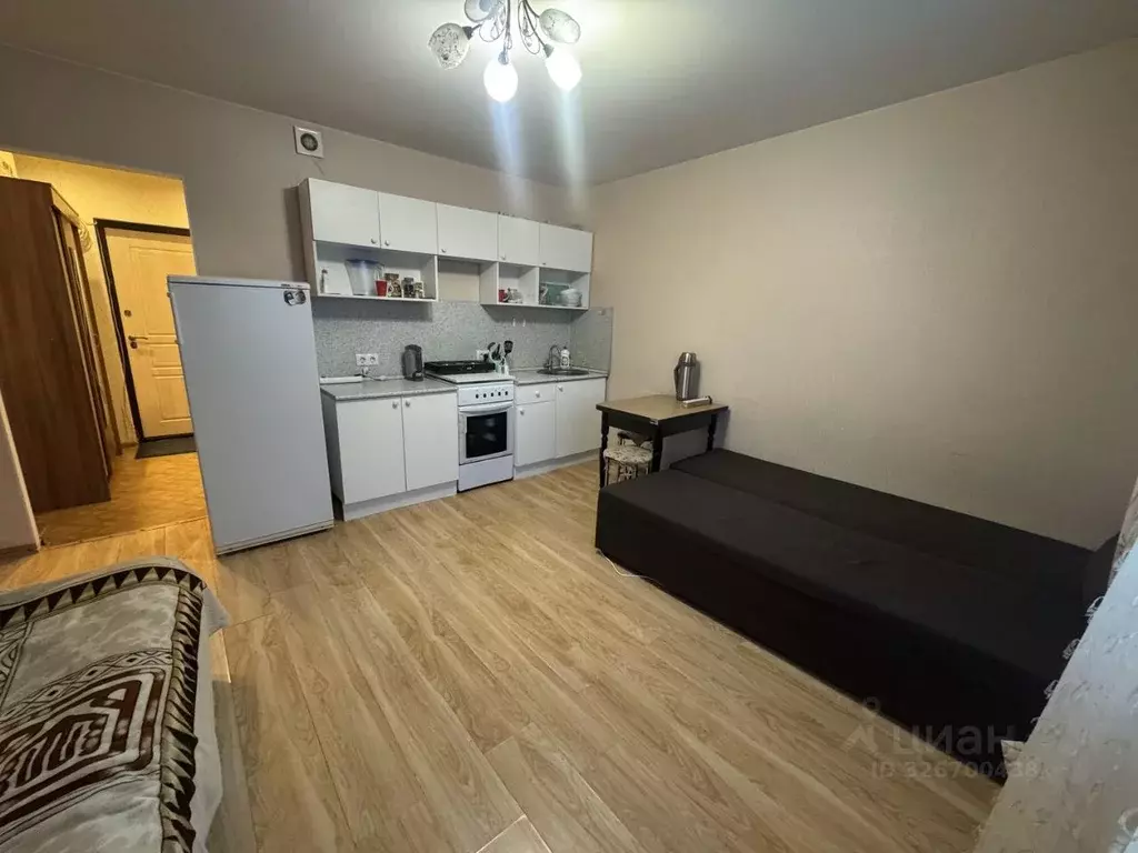 Студия Московская область, Домодедово Южный мкр, ул. Курыжова, 16 ... - Фото 2