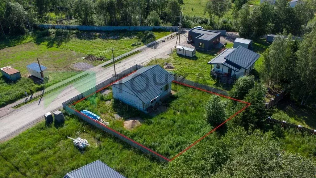 Дом в Ленинградская область, Приозерский район, Красноозерное с/пос, ... - Фото 0