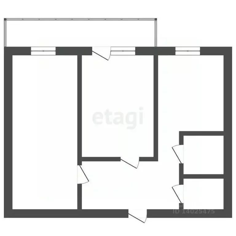 2-к кв. Владимирская область, Ковров ул. Зои Космодемьянской, 26/1 ... - Фото 2