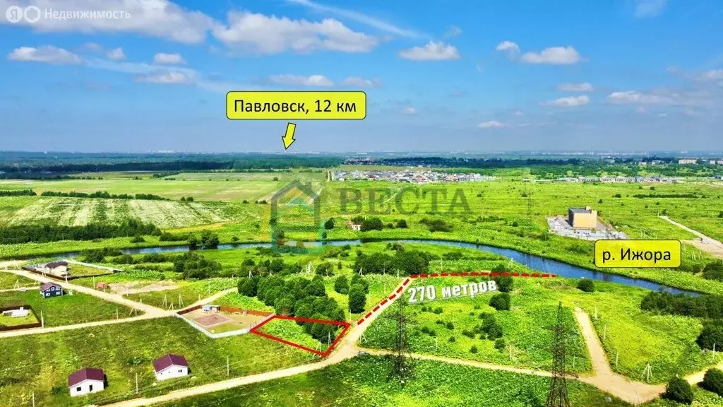 Участок в деревня Ладога, Петрозаводская улица (12.04 м) - Фото 1