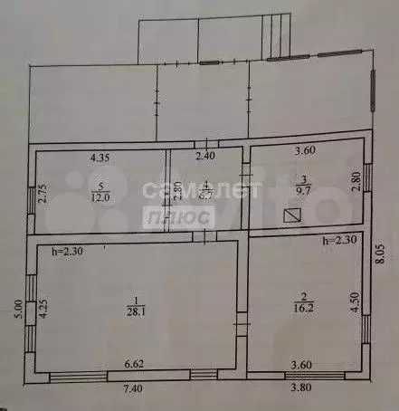 Дом 72,7 м на участке 17,6 сот. - Фото 0