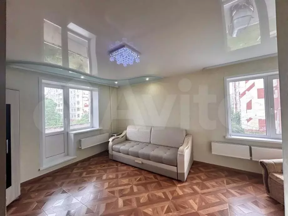 1-к. квартира, 36,1 м, 3/9 эт. - Фото 1