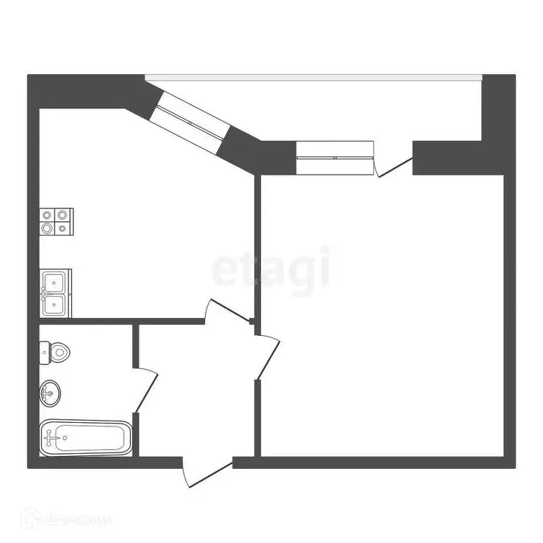 Продаётся квартира-студия, 31 м - Фото 0