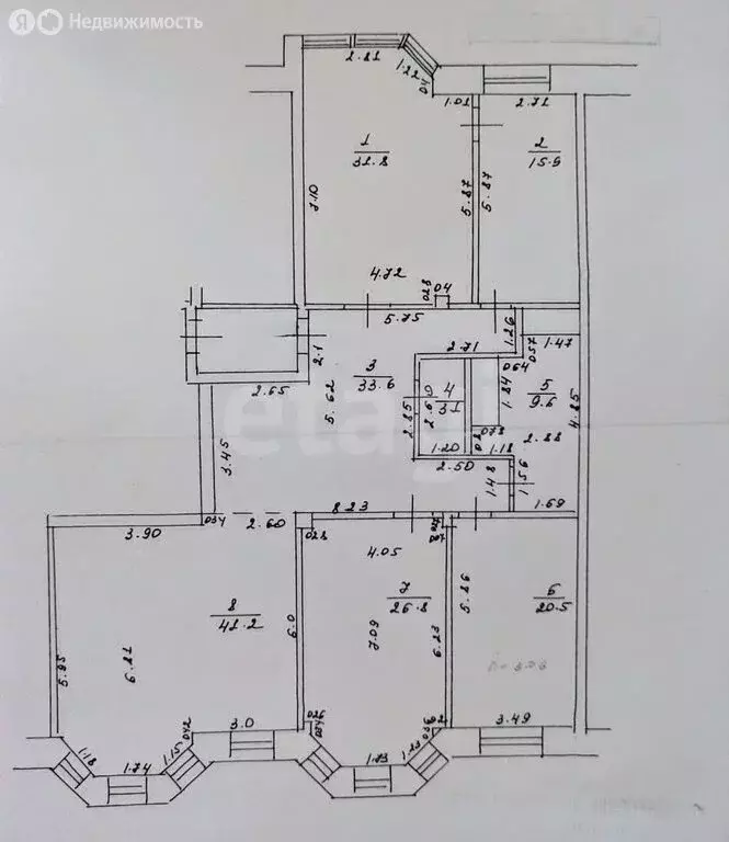 4-комнатная квартира: Казань, улица Карла Маркса, 39А (182.5 м) - Фото 1
