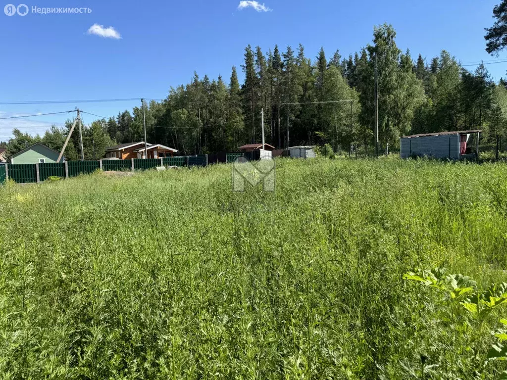 Участок в Выборгский район, Приморское городское поселение, коттеджный ... - Фото 0