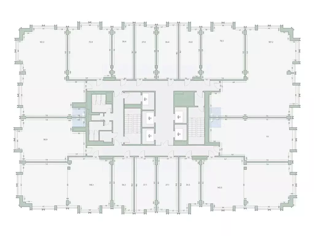 Офис в Москва 1-й Варшавский проезд, 1АС32 (187 м) - Фото 2