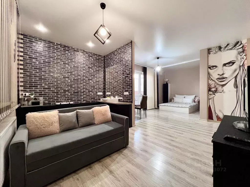 1-к кв. Краснодарский край, Краснодар Фестивальный мкр, Солнечный мкр, ... - Фото 1