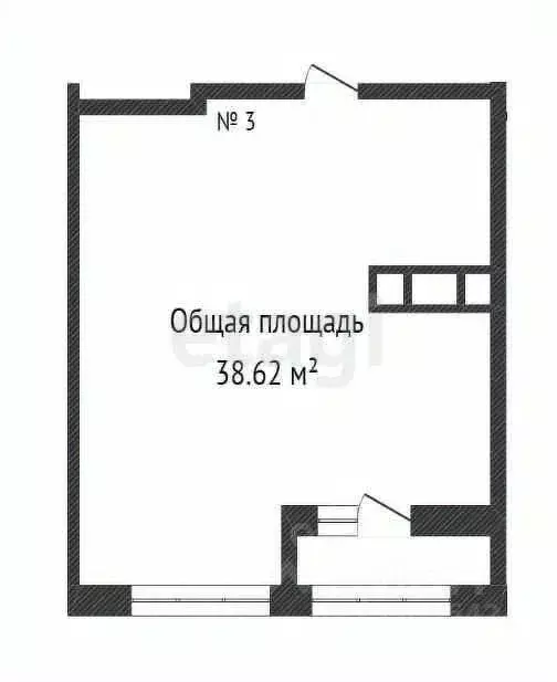 1-к кв. Кемеровская область, Кемерово ул. Веры Волошиной, 42 (38.62 м) - Фото 1