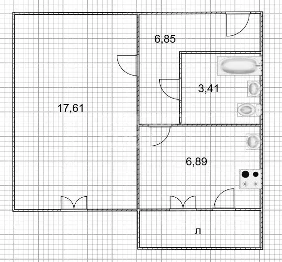 1-к кв. Ульяновская область, Ульяновск ул. Аблукова, 83 (35.5 м) - Фото 1