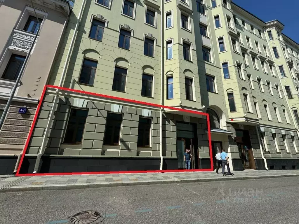 Помещение свободного назначения в Москва ул. Большая Полянка, 44 (201 ... - Фото 1