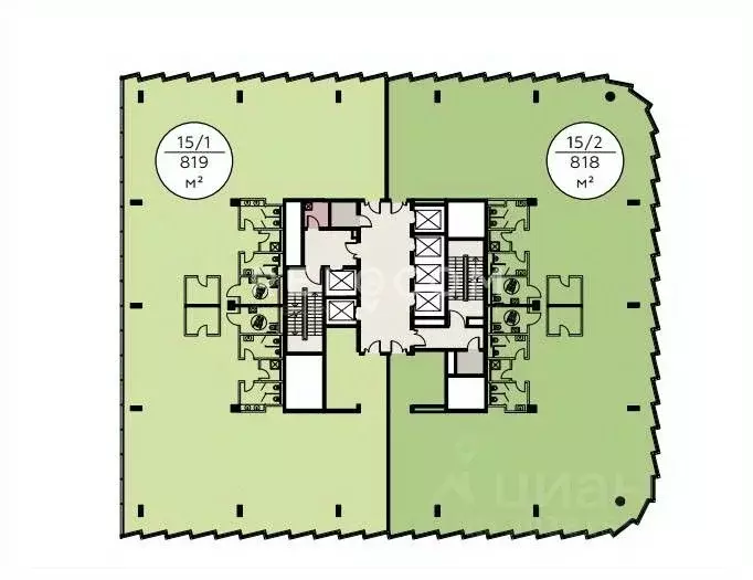 Офис в Москва Дубининская ул., 41С19 (1667 м) - Фото 0