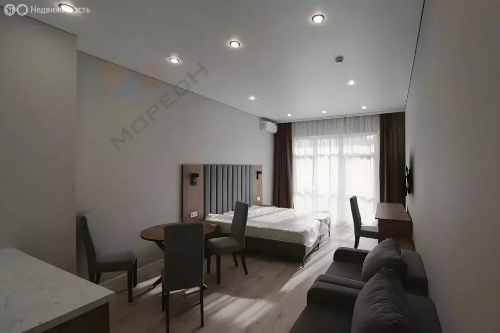 Квартира-студия: микрорайон Аше, Туристская улица, 1 (38.1 м) - Фото 1