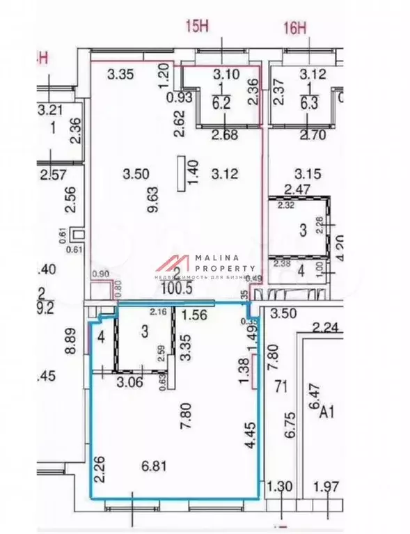 Продажа помещения в ЖК  Мой адрес на Клинской - Фото 1