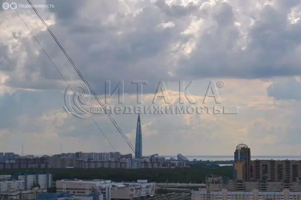 3-комнатная квартира: Санкт-Петербург, Комендантский проспект, 53к1 ... - Фото 0