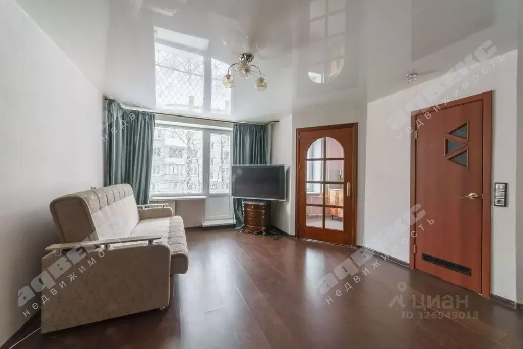 2-к кв. Санкт-Петербург, Санкт-Петербург, Пушкин Ленинградская ул., 61 ... - Фото 1