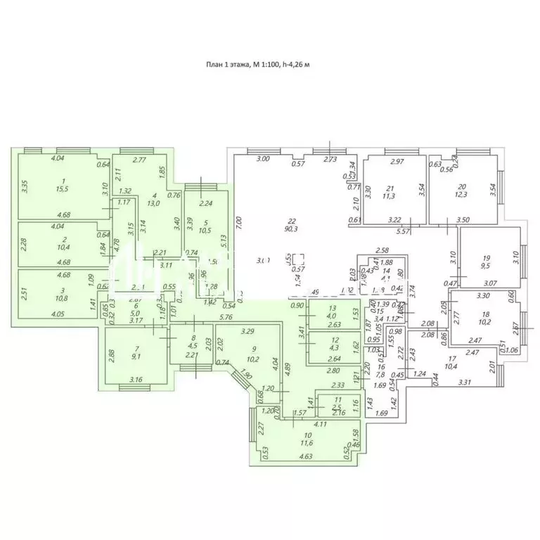 Помещение свободного назначения (151 м) - Фото 2