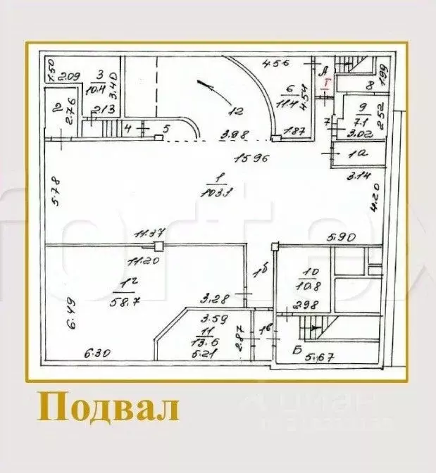 Офис в Москва Сретенский туп., 4 (2117 м) - Фото 1