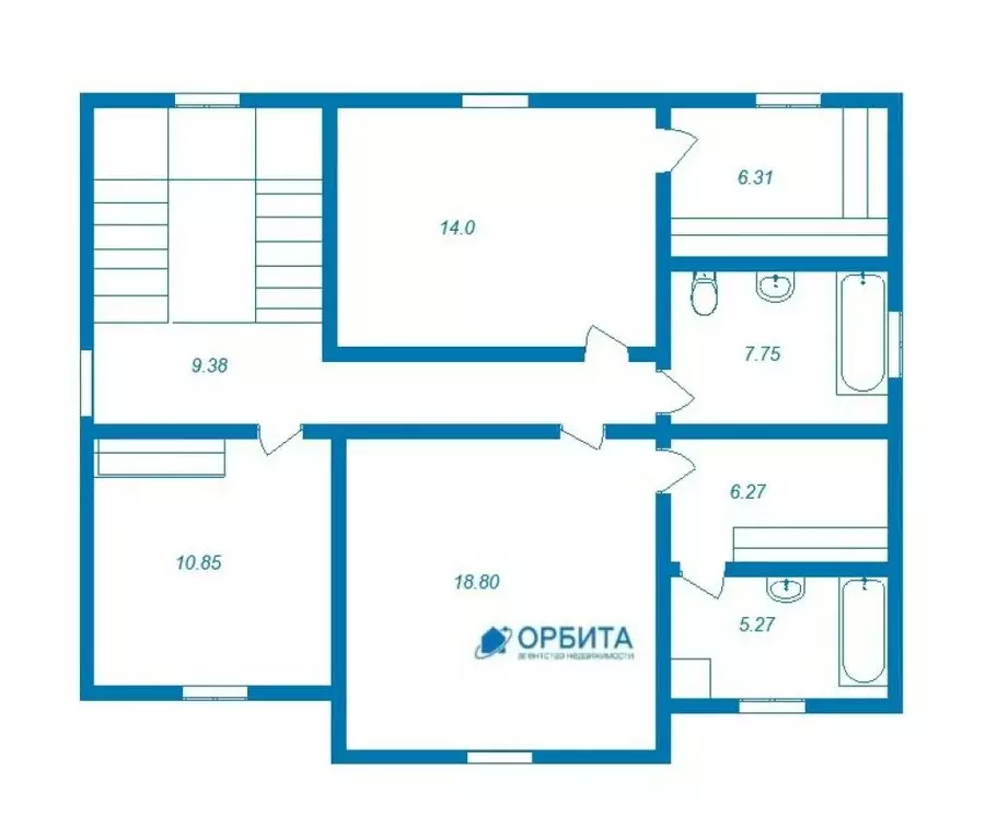 Дом в Тюменский муниципальный округ, деревня Патрушева (194 м) - Фото 2