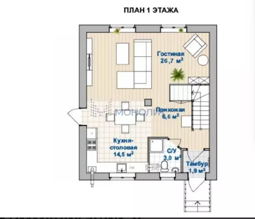 Дом в Нижегородская область, Нижний Новгород д. Малая Ельня, ул. ... - Фото 2