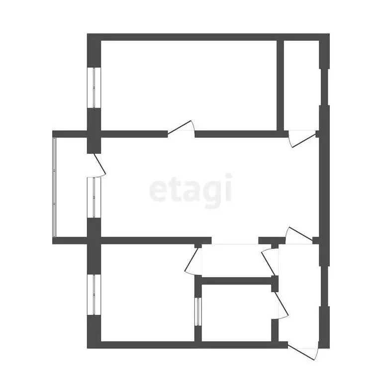 2-комнатная квартира: Самара, проспект Масленникова, 6 (45.1 м) - Фото 1
