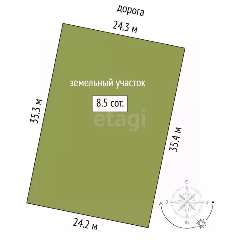 Участок в Тюменская область, Нижнетавдинский муниципальный округ, ... - Фото 2