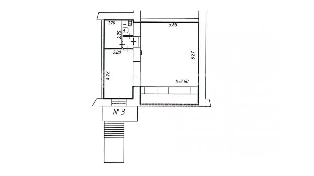 Помещение свободного назначения в Мурманская область, Мурманск ул. ... - Фото 2