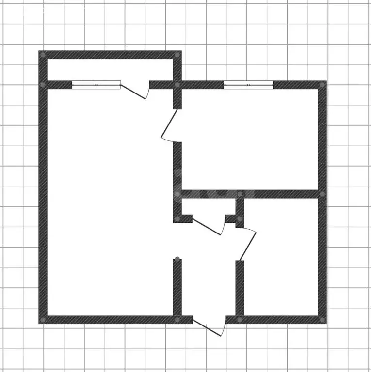 1-комнатная квартира: Ангарск, 18-й микрорайон, 10 (33 м) - Фото 1