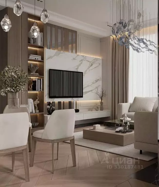 4-к кв. Москва Летниковская ул., 11к1 (125.0 м) - Фото 2