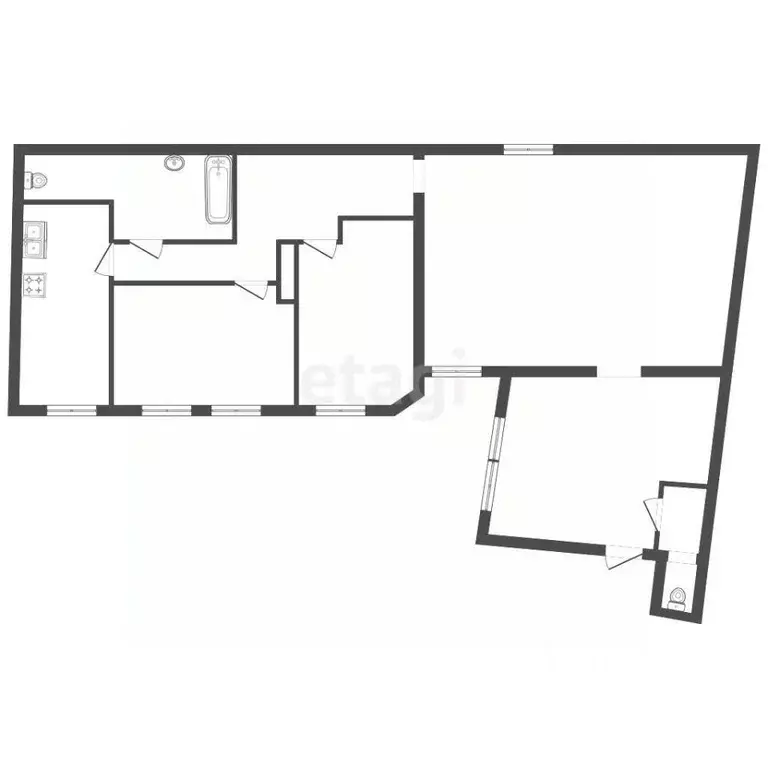 5-к кв. Санкт-Петербург ул. Декабристов, 11 (114.0 м) - Фото 2