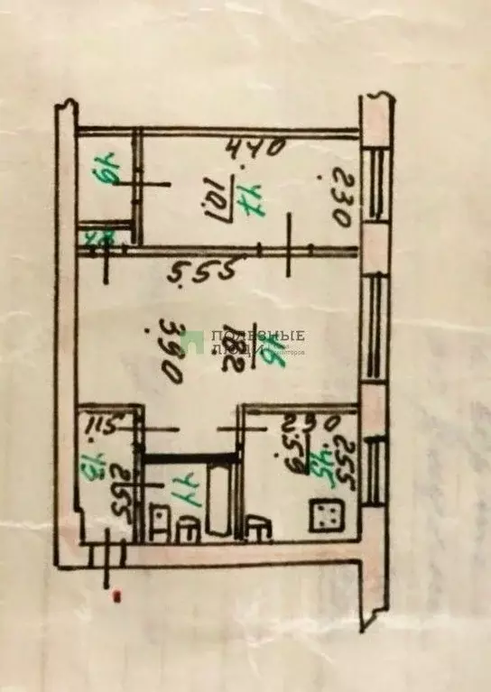 2-к кв. Орловская область, Орел Московская ул., 171 (42.4 м) - Фото 1