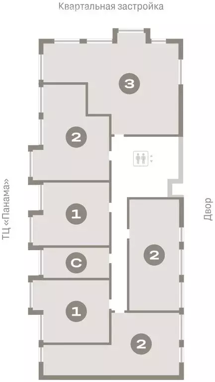 1-комнатная квартира: Тюмень, Мысовская улица, 26к1 (61.84 м) - Фото 1