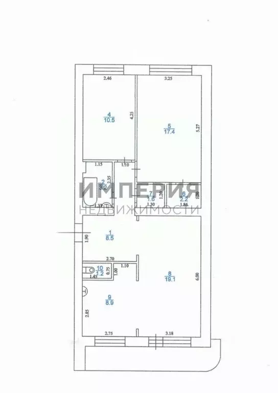 3-к кв. Магаданская область, Магадан просп. Карла Маркса, 62 (72.6 м) - Фото 1