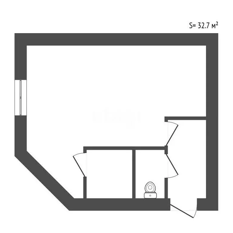Помещение свободного назначения (32.7 м) - Фото 1